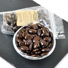 Kavos skonio juodojo šokolado pupelės 100g